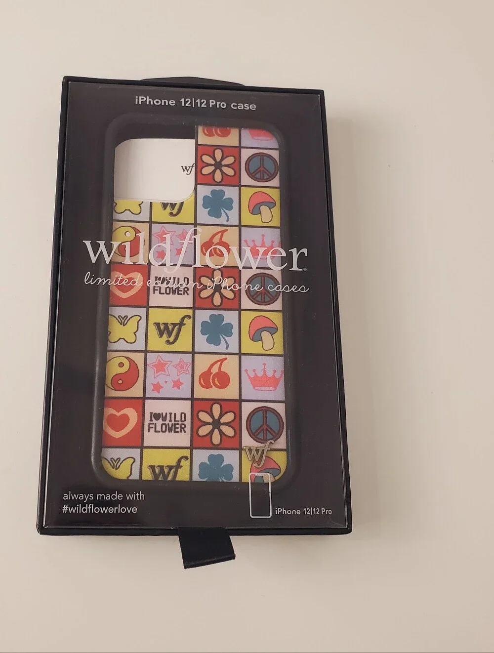 Wildflower What The Duck iPhone  12/12 Pro Case & Wildflower Lucky Bundle